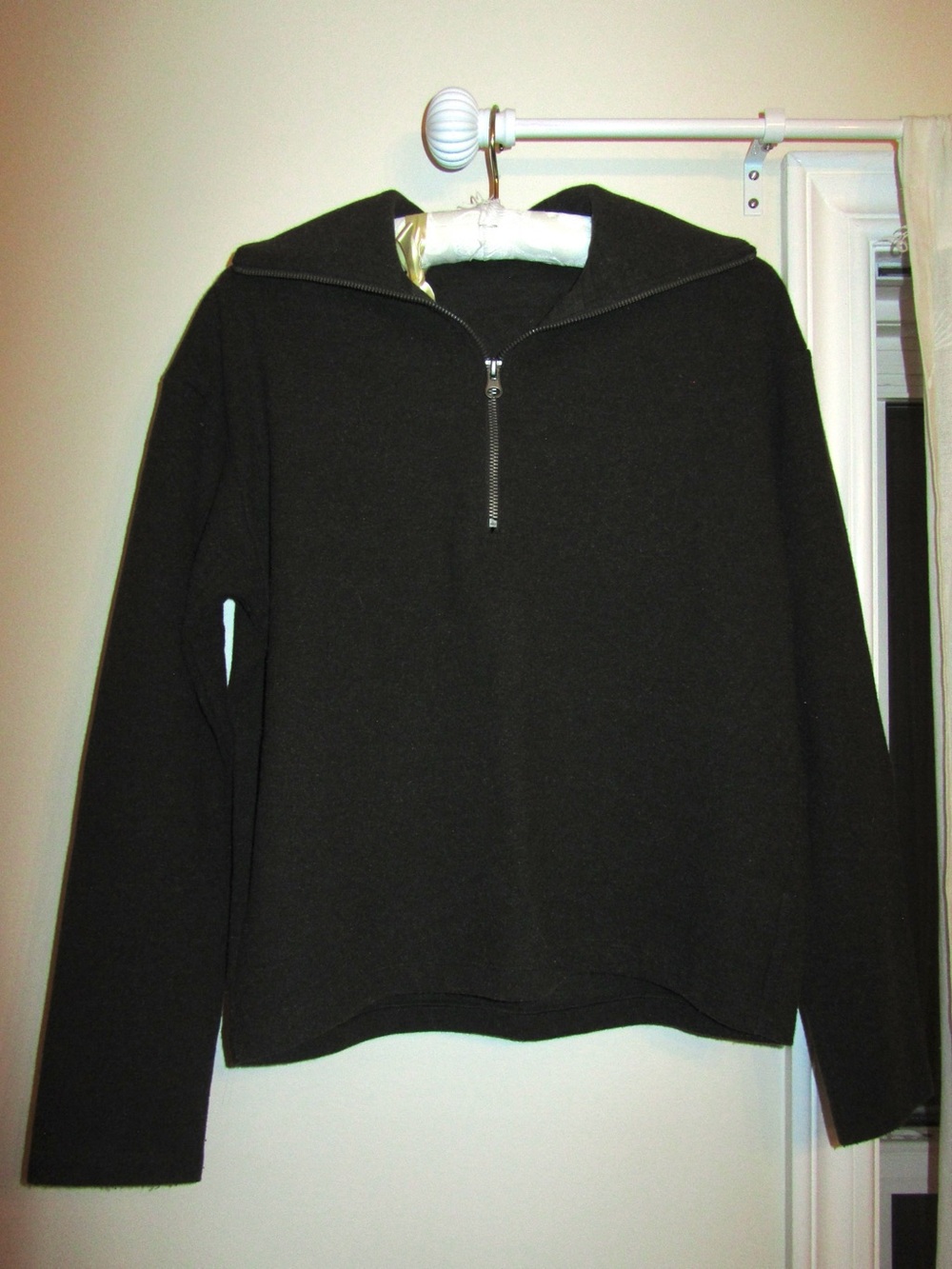 UNIQLO Green Half-Zip Sweater Pullover - Dark Olive